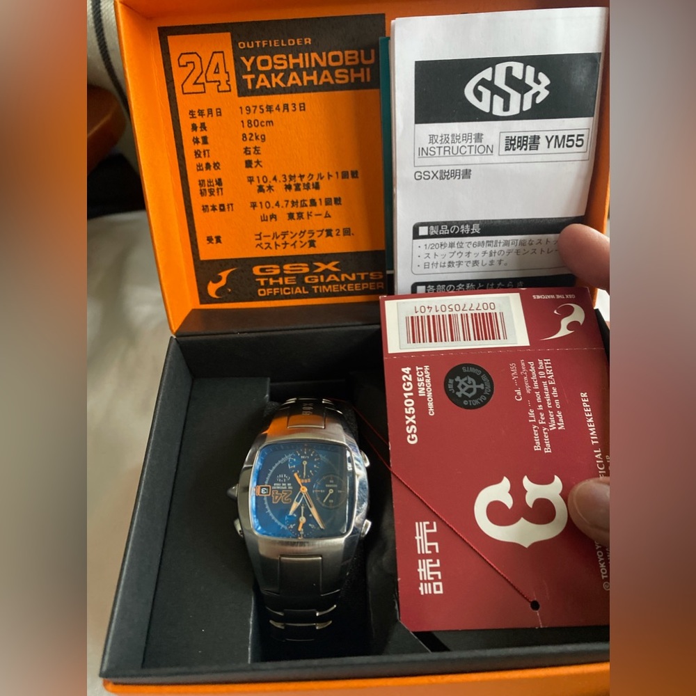 GSX 501 G24 Chronograph Silver